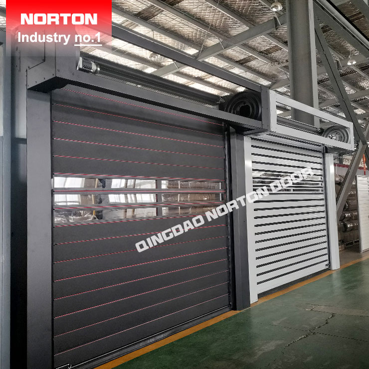 Pintu spireral logam rana kanthi cepet
