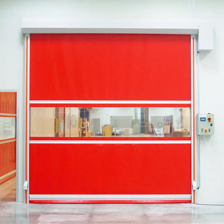 Induksi Otomatis Pvc Rapid Roller Door