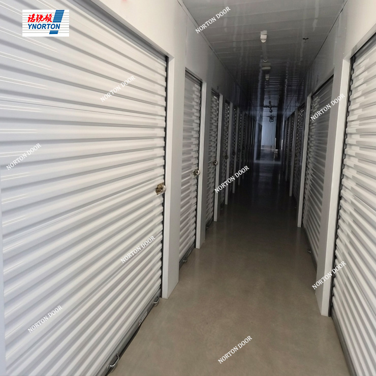 Pabrik Self Storage Roll munggah Door Roller Shutter Door kanggo Self Storage